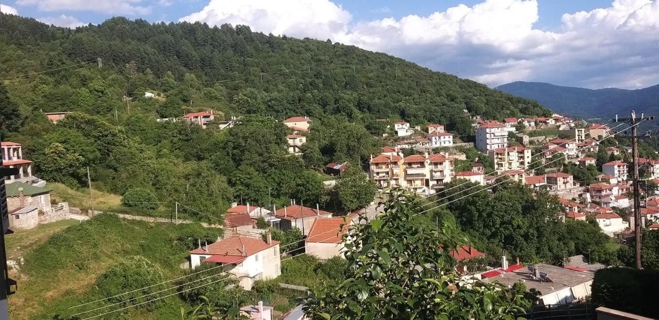 Appartement Το Σπίτι Της Ευτυχίας Σουίτα à Karpenísion Extérieur photo